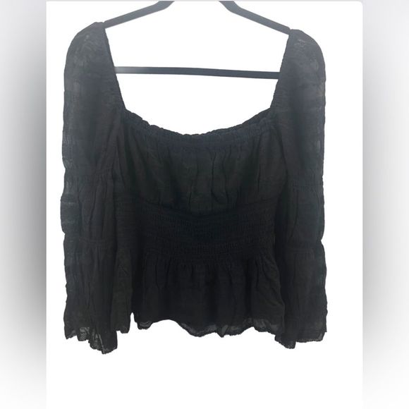 NWT WILFRED fable smocked prairie black - Picture 4 of 7